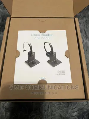 Cisco Headset 561, Wireless Single On- Ear DECT Headset