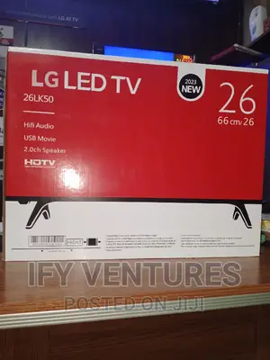 26" Lg Led Television With Hdmi and Usb.
