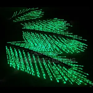 Outdoor Courtyard Decoration Led Lighted Palm Tree
