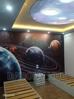 5d Stretch Ceiling Mural Design