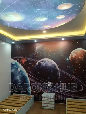 5d Stretch Ceiling Mural Design