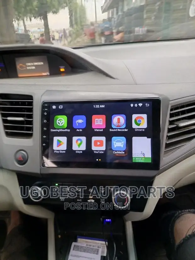 Android Screen for Honda Civic 2012 With GPS Navigation(Map)