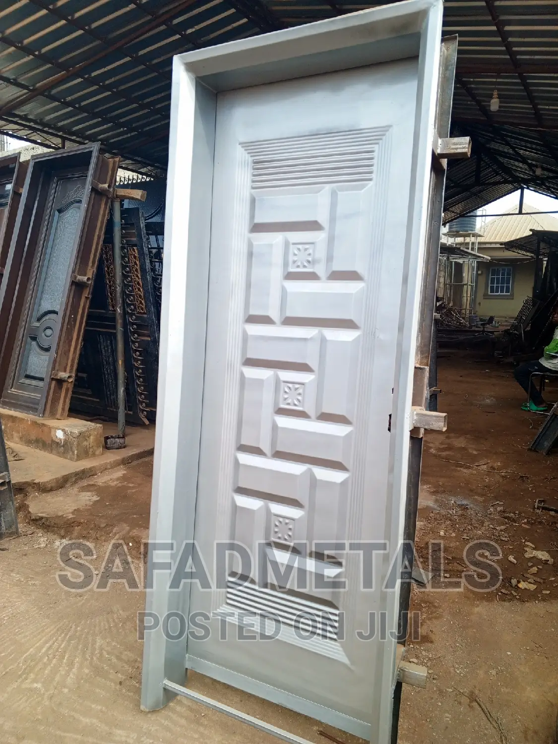 Bullet Proof Doors Silver