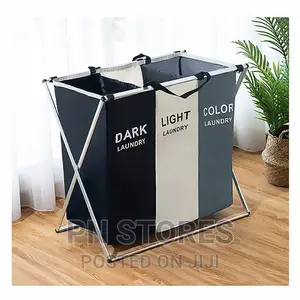 2/3 Gride Laundry Basket Foldable Dirty Clothes Storage