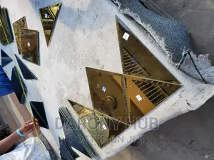 Gold Reflective Mirror Panels