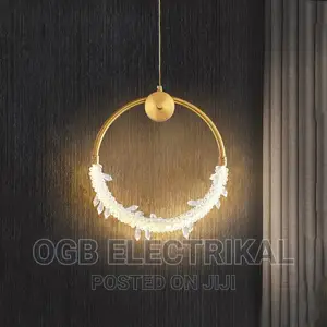 Gold Ring Pendant Light