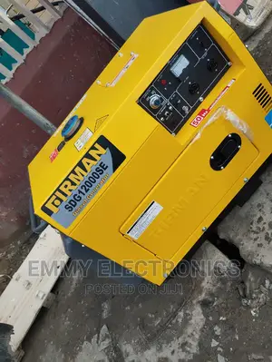 Firman Diesel Soundproof Generator Model Sdg12000se