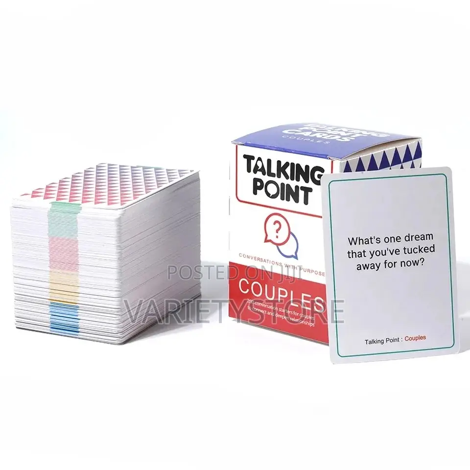 Talking Point Couples Card Games 200 PCS Date Night Ideas