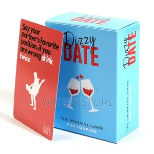Dizzy Date Card Game for Couples Date Nights Game 100 Cards