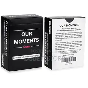Our Moments Family Game Cards