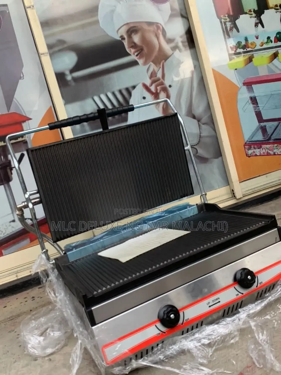 Gas Toaster/Gas Imported Multi Purpose Toaster/Panini Press