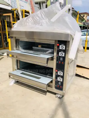 Gas Deck Baking Oven (4 Trays,2 Deck) 24 Family Size Loaves