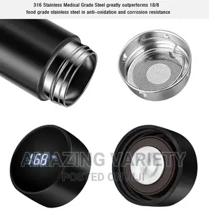 Stainless Steel Smart Led Bottle Temp Display Vacuum Flask