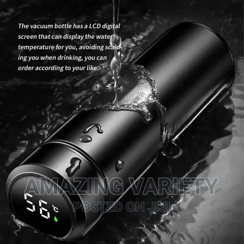 Stainless Steel Smart Led Bottle Temp Display Vacuum Flask