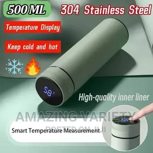 Stainless Steel Smart Led Bottle Temp Display Vacuum Flask
