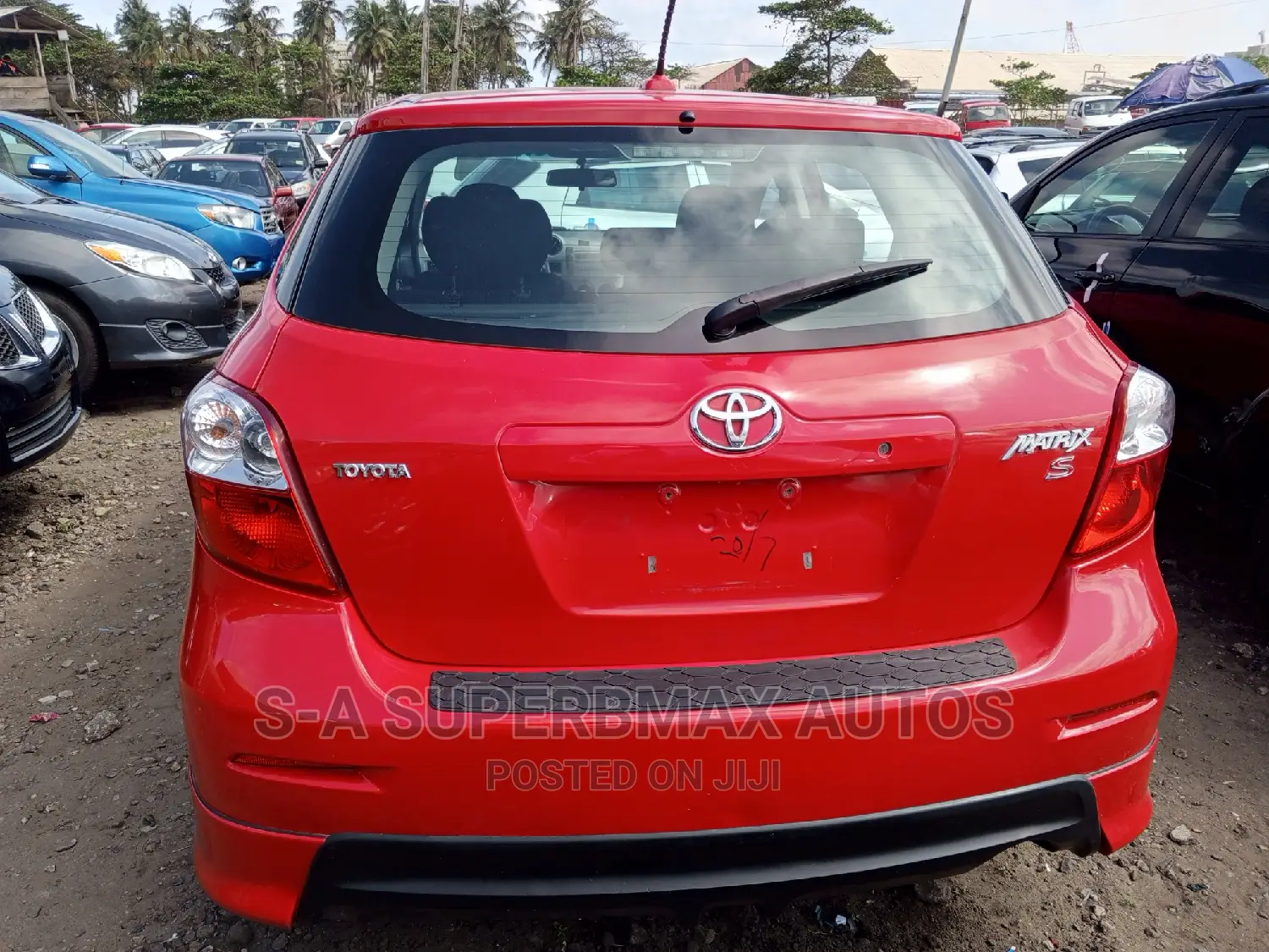 Toyota Matrix 2011 Red