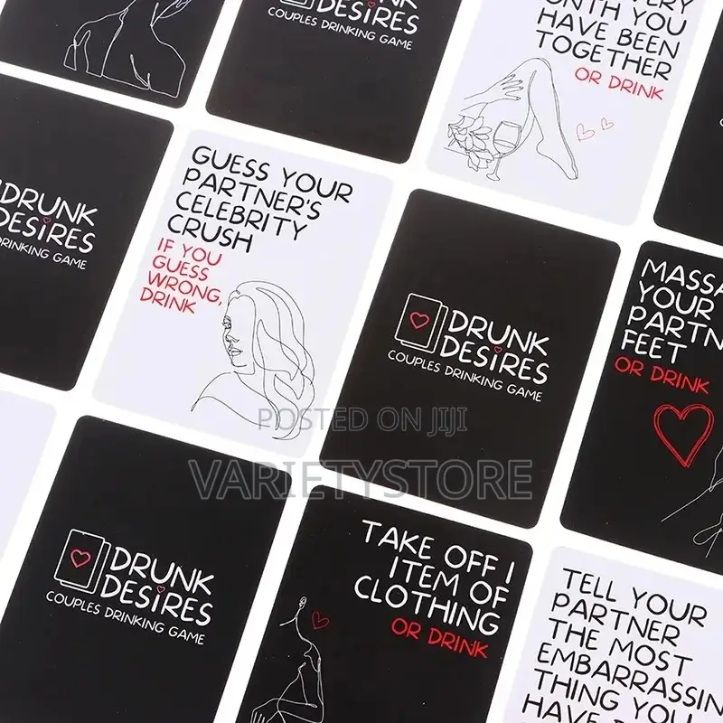 Drunk Desires Tabletop Card Games