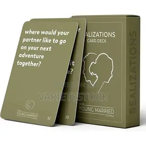 Couple Realizations Card Deck Fun Game Cards for Couples