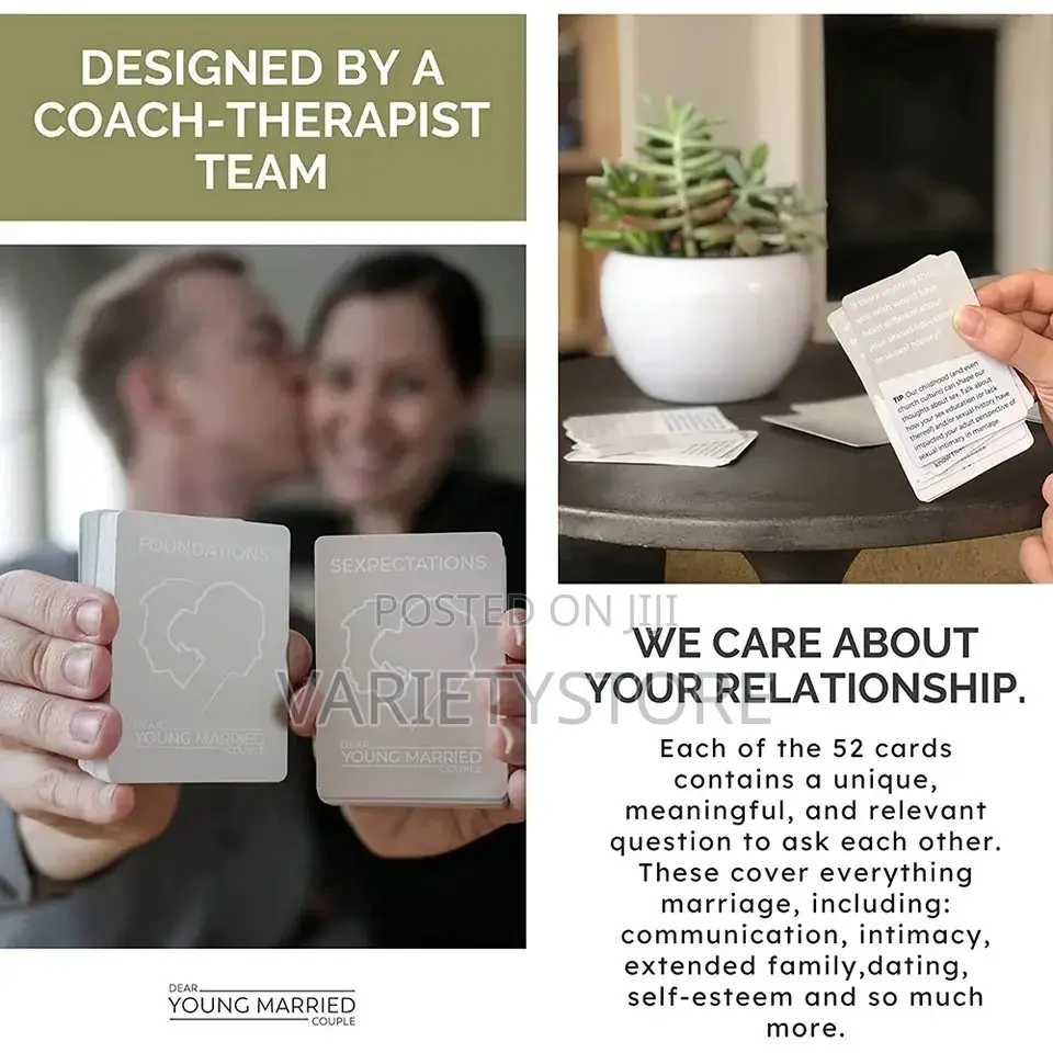 Couple Realizations Card Deck Fun Game Cards for Couples