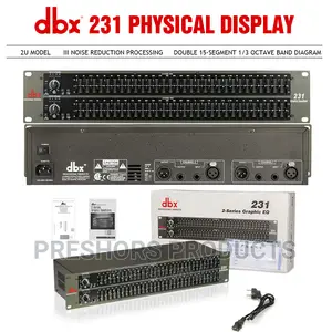 DBX Professional 231 Double Channel Graphics Equalizer