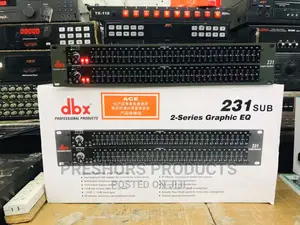 DBX Professional 231 Double Channel Graphics Equalizer