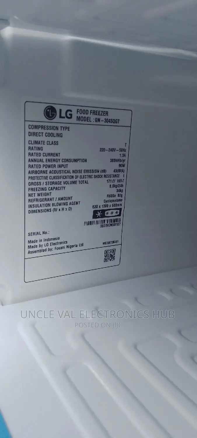 Lg Original Upright Freezer
