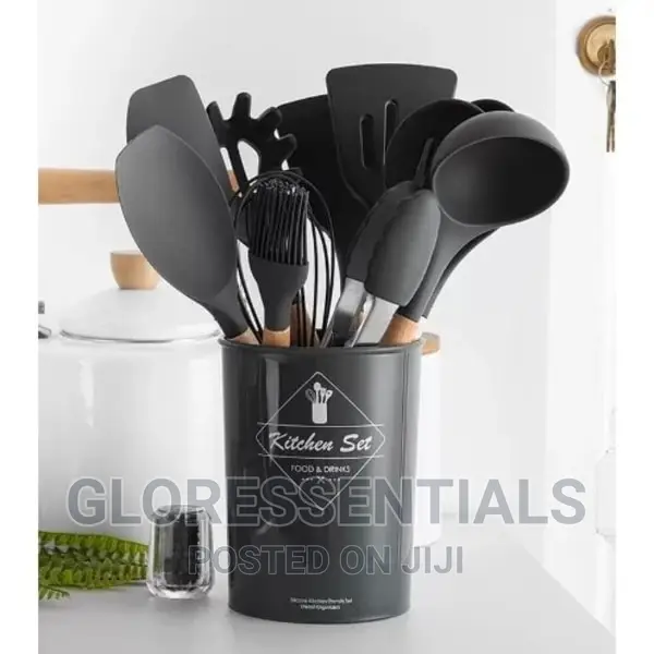 Kitchen Silicone Non Stick Sppon Set