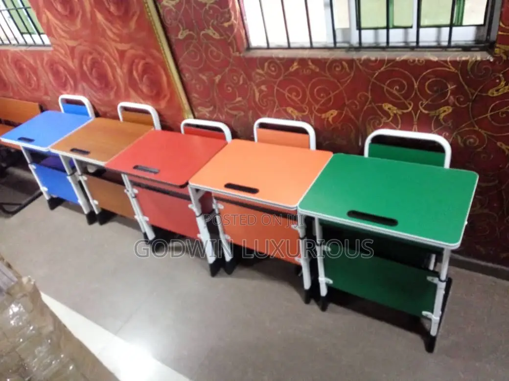Different Colors Students Chairs
