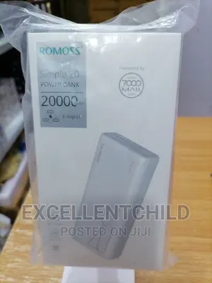 Romoss 20,000mah Simple 20 Power Bank