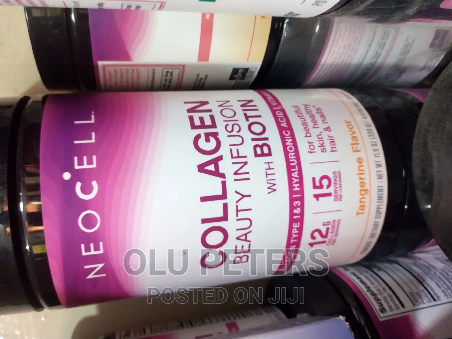 Neocell Collagen Beauty Infusion Biotin Tangerine Flavour