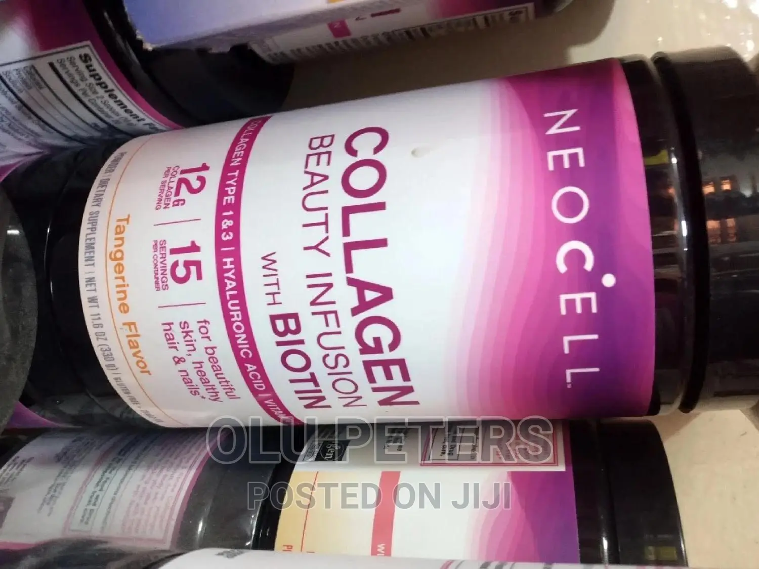 Neocell Collagen Beauty Infusion Biotin Tangerine Flavour