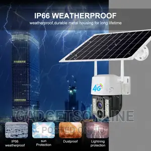 4G Solar Power PTZ Camera
