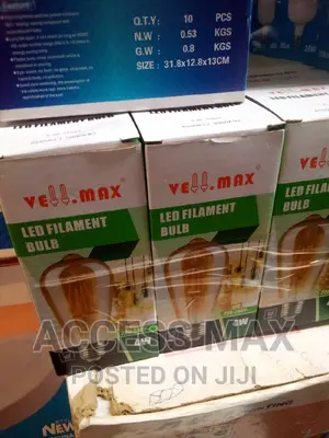 4watt LED Filament Bulbs