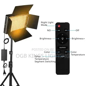 Nagnahz U600+LED Video Light Studio Lamp