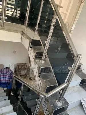 Glass Rails for Staircase
