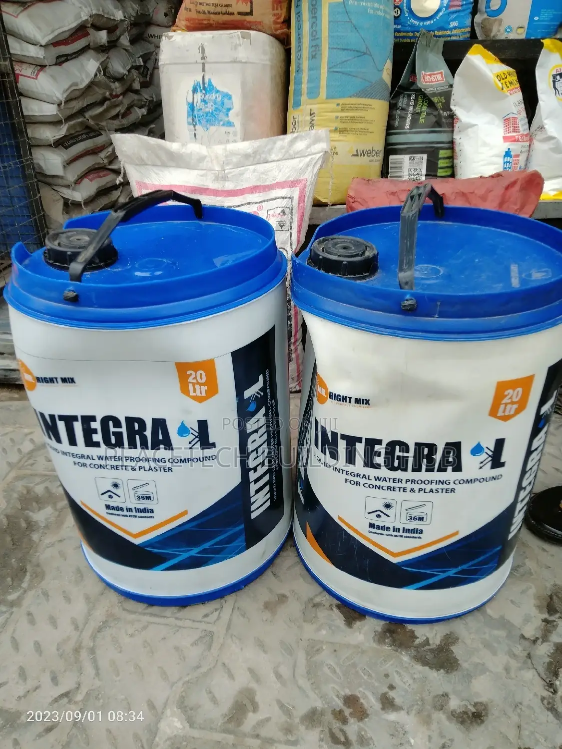 Integral Waterproofing Chemical