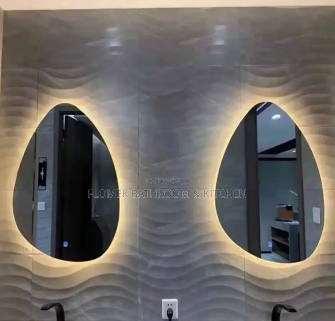 Egg Shaped LED Mirror