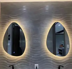 Egg Shaped LED Mirror