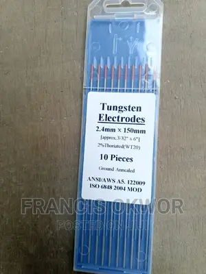 Tungsten Welding Electrodes, All Sizes