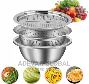 3pcs Multifunctional Stainless Steel Kitchen Graters