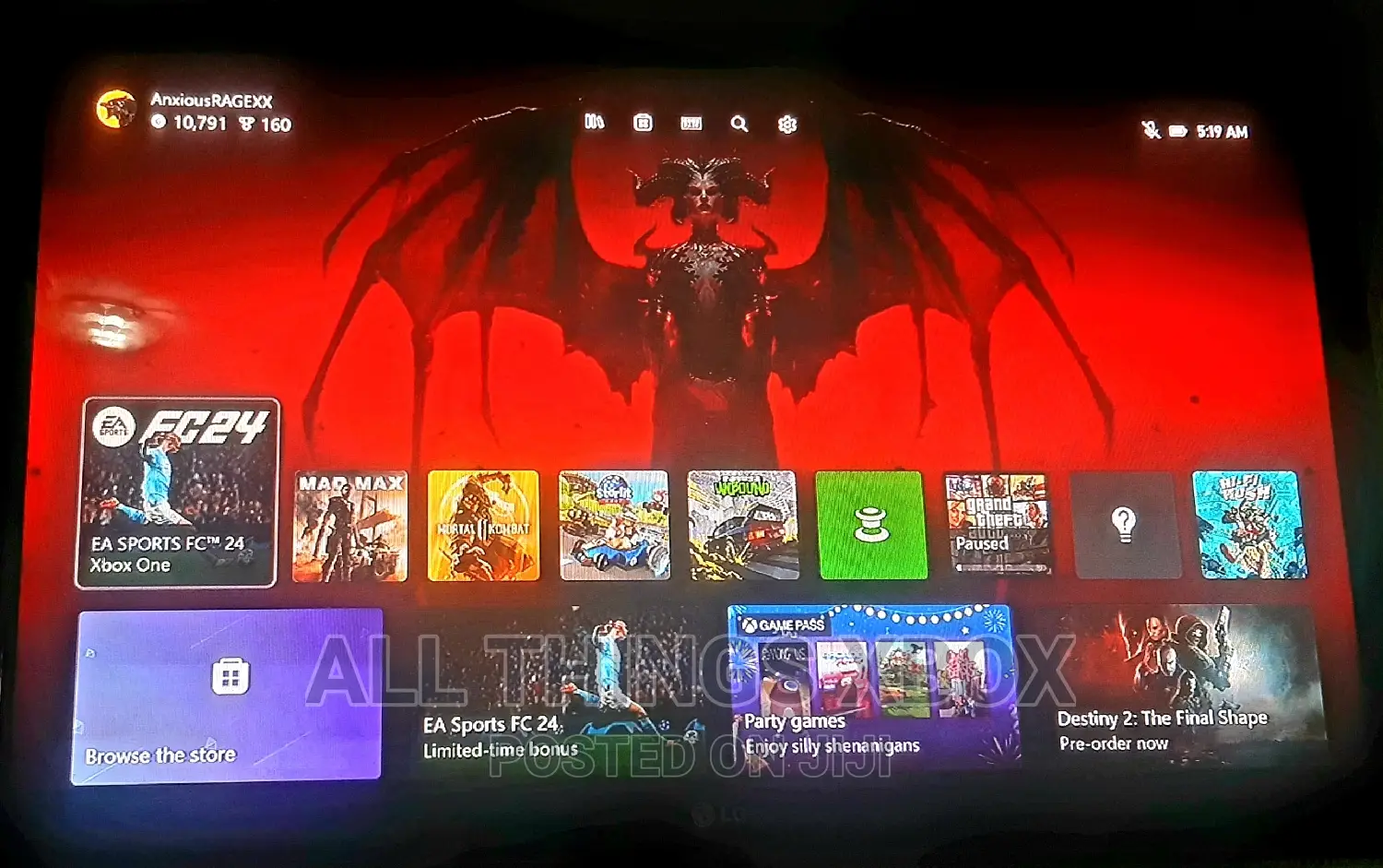 Microsoft Xbox Digital Games Downloads