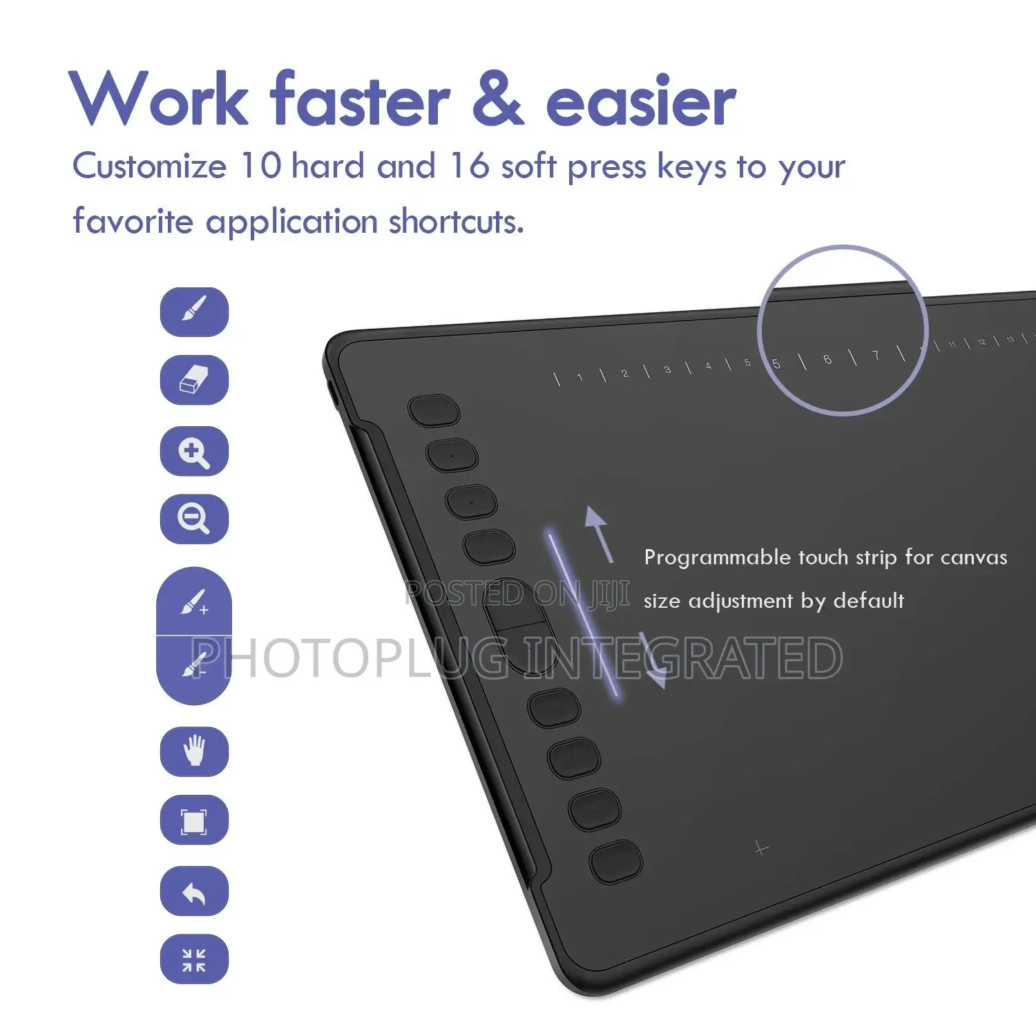 Huion H1161 Tab Inspiroy Creatives Graphics Drawing Tablet