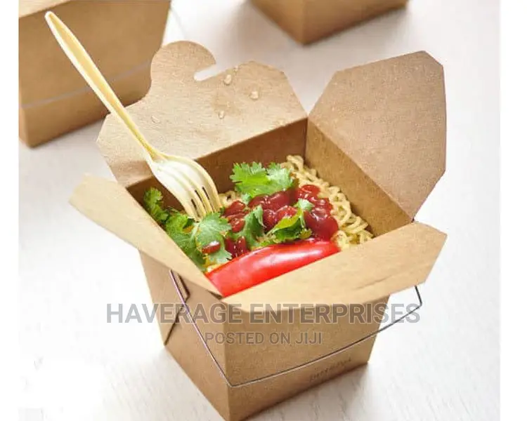 32oz Paper Takeout Food Packaging 100pcs