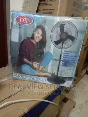 New Ox-18''inches Non Rechargable Fan