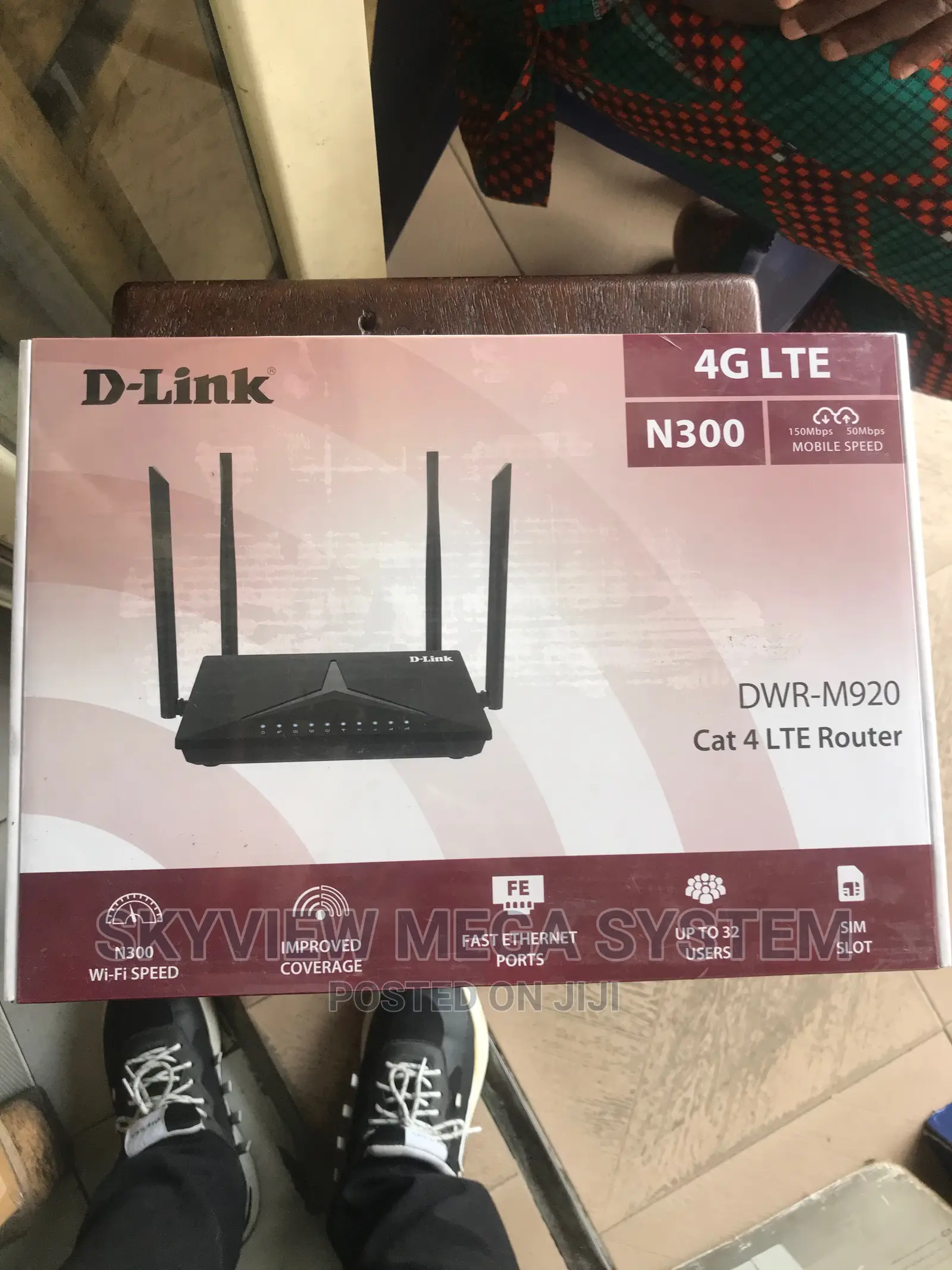 D Link 4G Sim Card Router