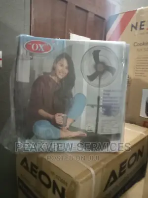 Original 18''inches OX PLUS Non Rechargable Standing Fan