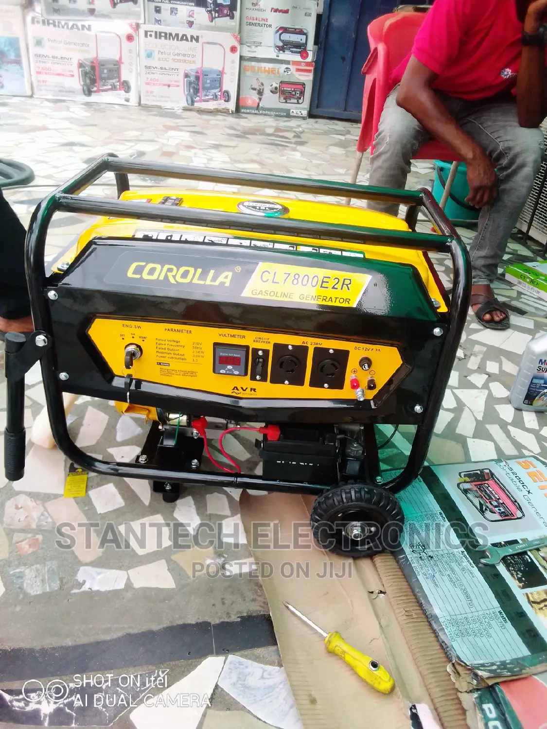 Corolla Generator Model Cl7800e2r With Remote Control