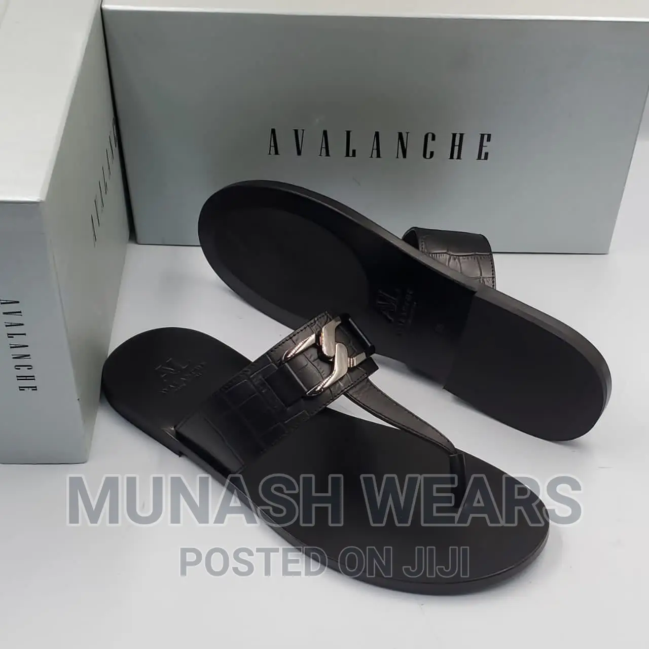 Italian AVL Leather Slipers