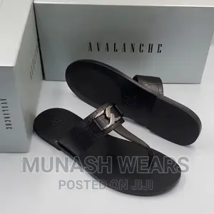 Italian AVL Leather Slipers