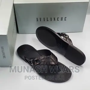 Italian AVL Leather Slipers